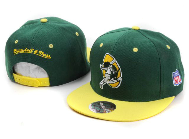 NFL Green Bay Packers M&N Snapback Hat NU04
